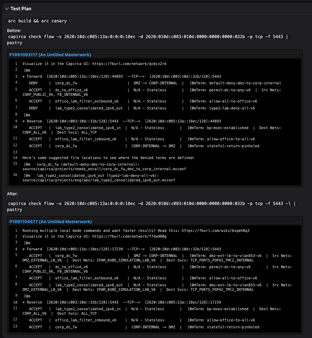 F5 & Network Config Code Reviews